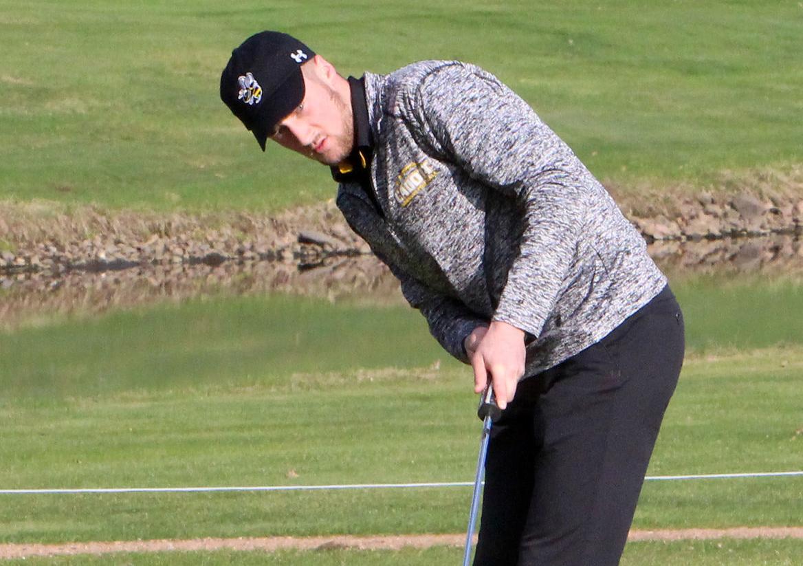 Cloverbelt-Dairyland boys golf invite at Lake Wissota golf 4-29-19